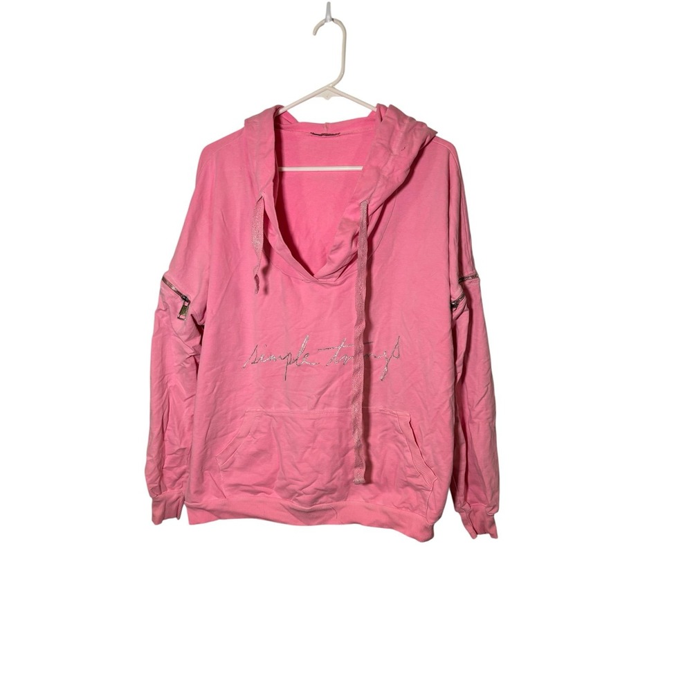 New Collection Hoodie Pink XL‎ Made In Italy